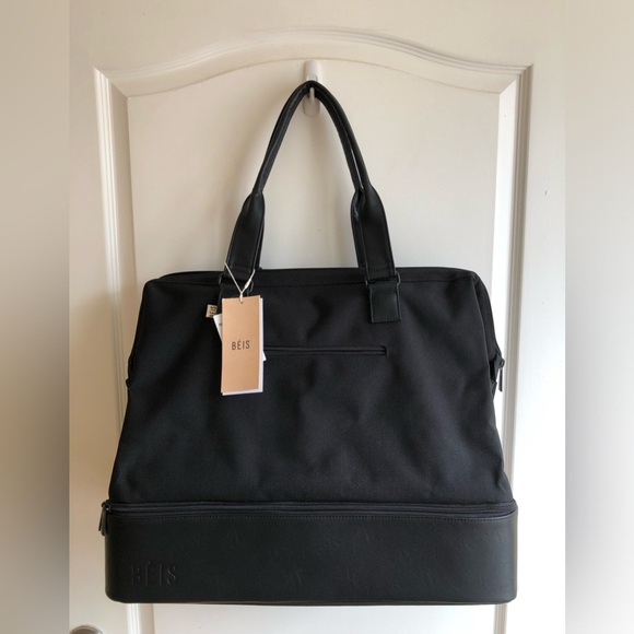 BEIS Handbags - BEIS WEEKEND BAG in Black NEW WITH TAGS